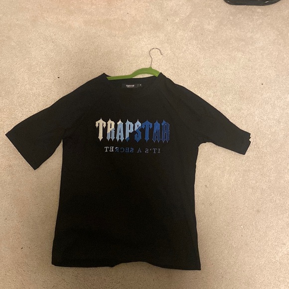 Blue and white trap star tee ( size S ) never been worn - Picture 1 of 4